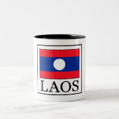 Laos Zweifarbige Tasse (Mittel)