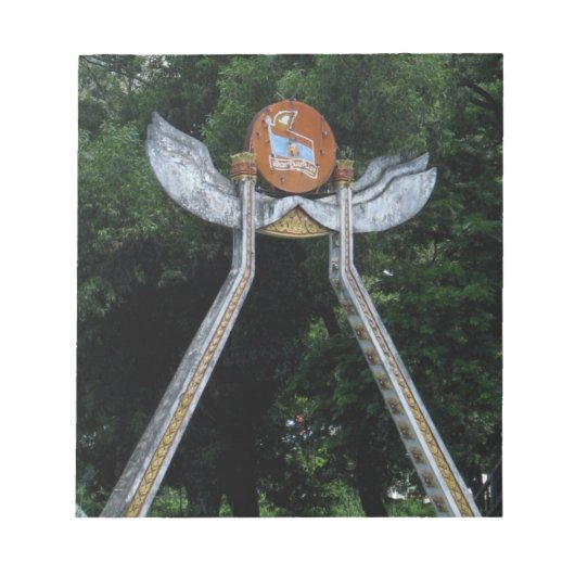 Laotian Gate Notizblock (Vorderseite)