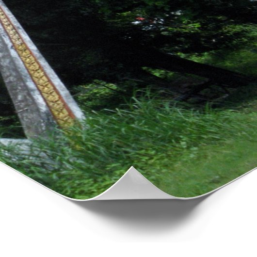 Laotian Gate Poster (Ecke)