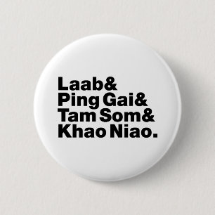 Laotian Street Food Button