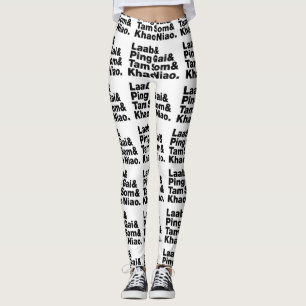 Laotian Street Food Leggings
