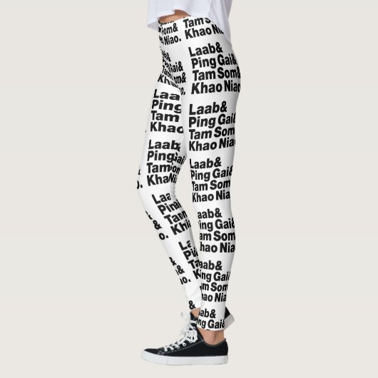 Laotian Street Food Leggings (Links)