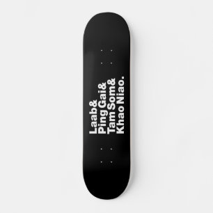 Laotian Street Food Skateboard