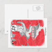 Laowai - Der lange März Postkarte (Vorne/Hinten)