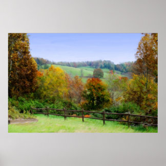 Lap Forest - Herbstmalerei Poster