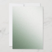 Lap of Nature - RSVP Cards Einladung (Rückseite)