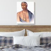 Lap-Pa-Win-Soe, ein Chief von Delaware Leinwanddruck (Insitu (Schlafzimmer))