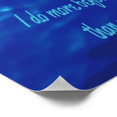 Lap Schwimmen Team Motivierend Inspiration Poster (Ecke)