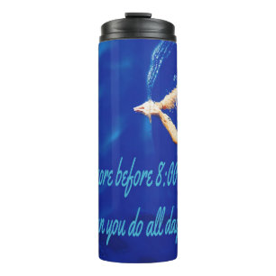 Lap Schwimmen Team Motivierend Inspiration Thermosbecher