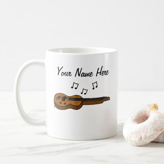 Lap Steel Gitarre Custom Tasse Slide Gitarre Gesch (Mit Donut)