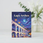 Lapa Bögen Brasilien Postkarte (Stehend Vorderseite)