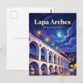 Lapa Bögen Brasilien Postkarte (Vorne/Hinten)