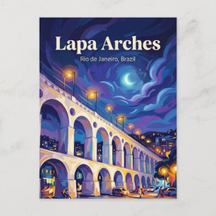 Lapa Bögen Brasilien Postkarte