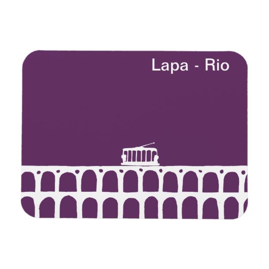 Lapa - Rio de Janeiro Magnet (Horizontal)