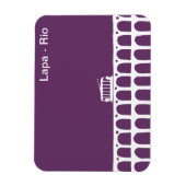 Lapa - Rio de Janeiro Magnet (Vertikal)