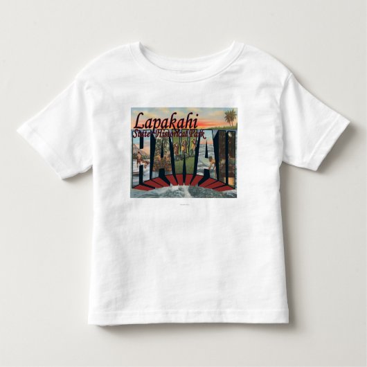 Lapakahi Staats-historischer Park, Hawaii Kleinkind T-shirt (Vorderseite)