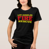 LAPD-Feuerwehr Tri-Blend Shirt (Vorderseite)