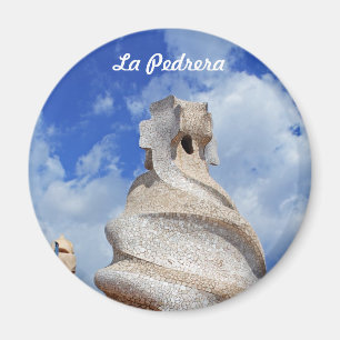 Lapedrera-Kamine Magnet