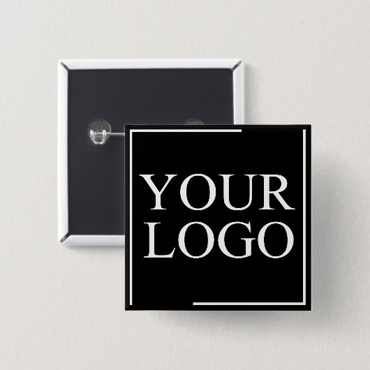 Lapel Pins Custom Pinback Easy Tasten ADD LOGO Button (Vorne & Hinten)