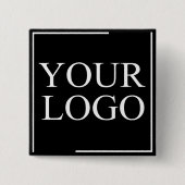 Lapel Pins Custom Pinback Easy Tasten ADD LOGO Button (Vorderseite)