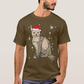 LaPerm Cat Weihnachtslicht Weihnachten Weihnachtsk T-Shirt