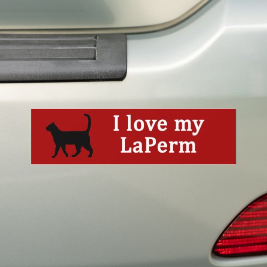LaPerm-Liebe Autoaufkleber (Auf Auto)