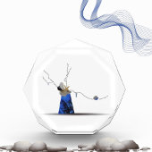 Lapidarstein mit einem Bildhauergedicht aus dem Me Fotoblock