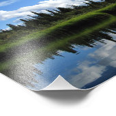Lapie River Reflection Fotodruck (Ecke)