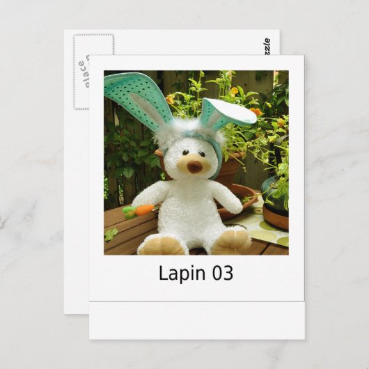 Lapin 03 postkarte (Vorne/Hinten)