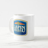 Lapinhullu Premium -huumorimuki Kaffeetasse (Vorderseite Links)