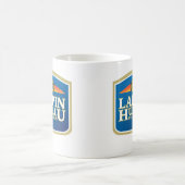 Lapinhullu Premium -huumorimuki Kaffeetasse (Mittel)