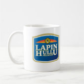 Lapinhullu Premium -huumorimuki Kaffeetasse (Links)