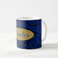 Lapis Blue Agate Wirbel Personalisiert
