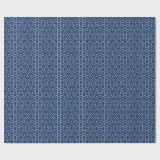 Lapis Elfenbein-Geometrie Geschenkpapier (Flach)