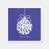 Lapis Frohe Weihnachtsfeiertage Serviette (Vorderseite)