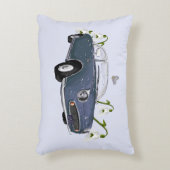 Lapis Grey Figaro accent pillow Dekokissen (Vorderseite(Vertikal))