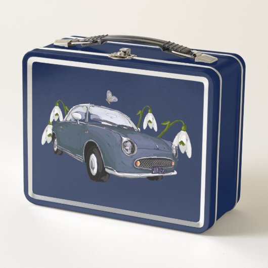 Lapis Grey Figaro lunch box (Vorderseite)