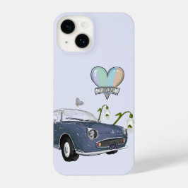 Lapis Grey Figaro phone case - telefoonhoesje iPhone 14 Hülle