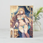 Lapis Heart Einladung (Stehend Vorderseite)