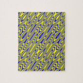 Lapis Lasuli Swirlies Schwieriges Puzzle (Vertikal)