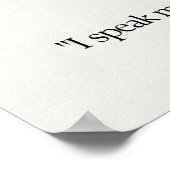 Lapis Lazuli Gem Crystal Poster (Ecke)