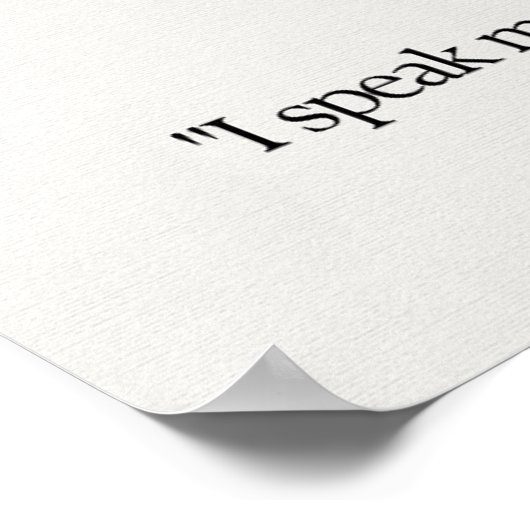 Lapis Lazuli Gem Crystal Poster (Ecke)