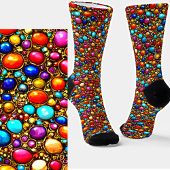 Lapis Lazuli & Gemstones in Goldeinstellung Juwele Socken