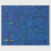 Lapis Lazuli Geschenkpapier (Flach)