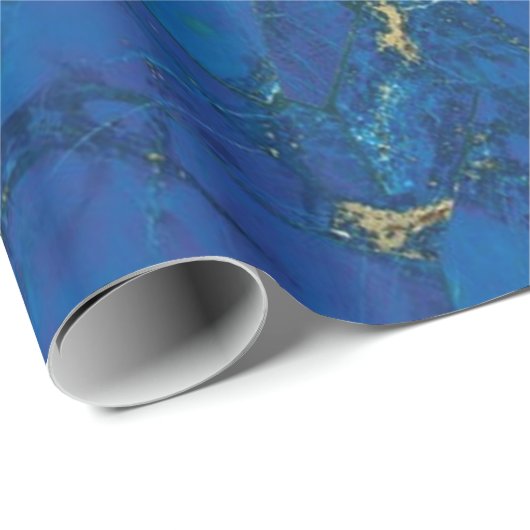 Lapis Lazuli Geschenkpapier (Rolleneckpunkt)