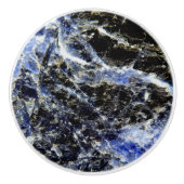 Lapis Lazuli Keramik Knob Keramikknauf (Vorderseite)