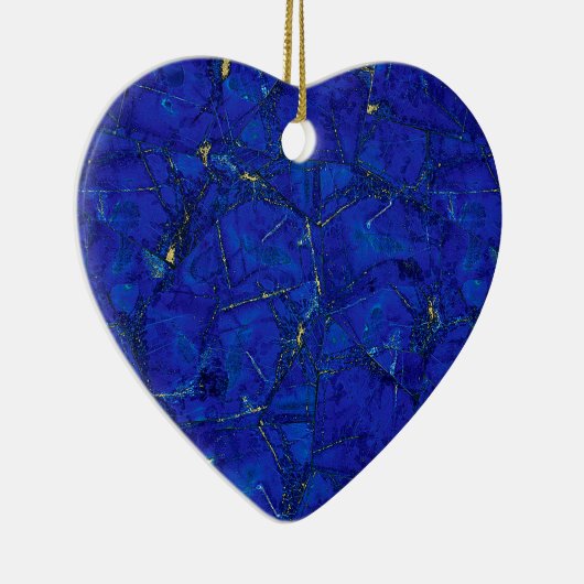 Lapis Lazuli Keramik Ornament (Rechts)