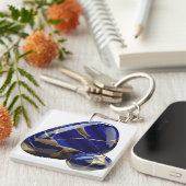 Lapis Lazuli Schlüsselanhänger (Vorderseite rechts)