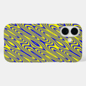 Lapis Lazuli Swirlies iPhone Case (Rückseite (Horizontal))