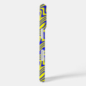 Lapis Lazuli Swirlies iPhone Case (Rückseite / Rechts)